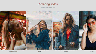 Image Gallery Carousel & Grid Shopify section - example *hide