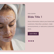 Example of Split Screen Slider #2 section *hide