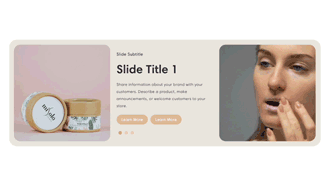 Example of Split Screen Slider #4 section *hide