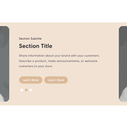 Example of Split Screen Slider #5 section *hide