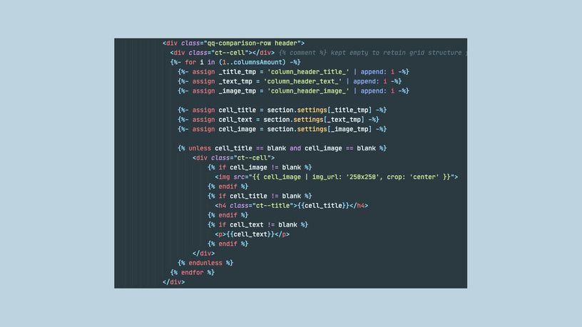 Custom Liquid Block section template for your Shopify store