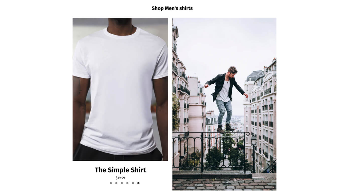 Featured Collection Carousel section template for your Shopify store ...